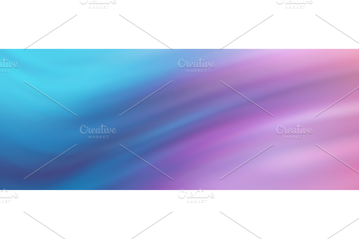 Pink and Blue Color Gradient, an Illustration by BazziBa♥