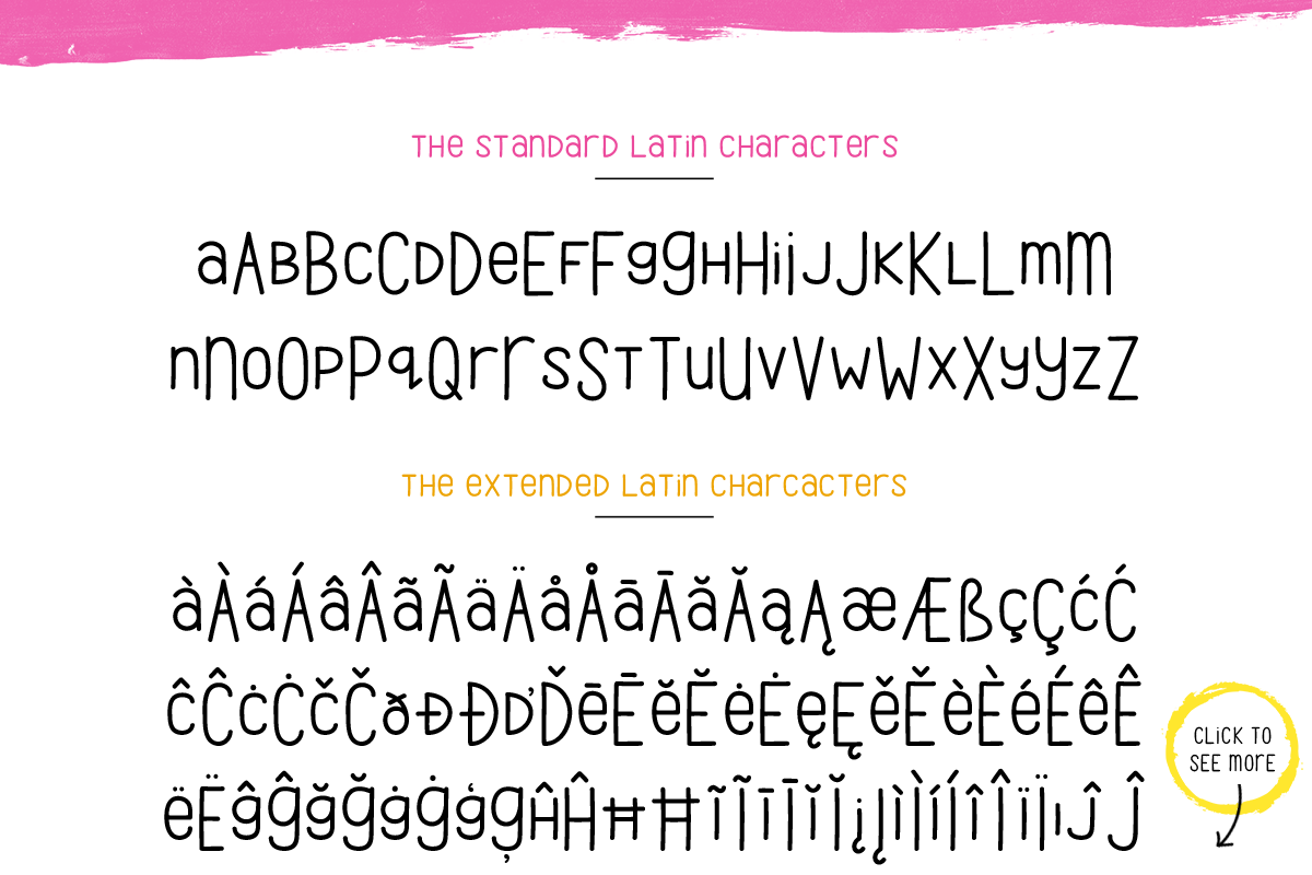 Maely | A Cute & Playful Typeface preview 2