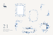 Dusty Blue Floral Wedding Set, an Illustration by Karma (Thumbnail 7 of 16)