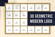 30 Modern Logo Collections, a Branding & Logo Template by Rukuru Studio (Thumbnail 1 of 6)
