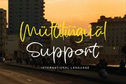 Twilight stroke | Brush Script Font, a Script Font by Jolicia Type (Thumbnail 9 of 10)