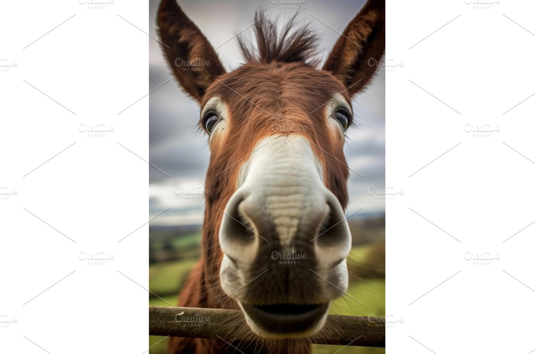 close-up of donkeys muzzle and, an Animal Photo by Sergey Kotenev