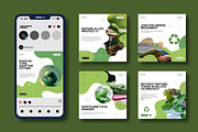 Save Nature Social Media Template, a Social Media Template by MightyDesign (Thumbnail 2 of 8)