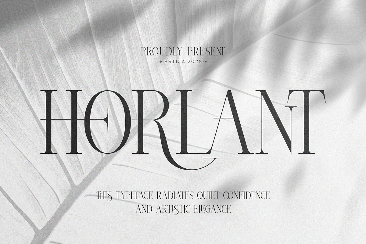 Horlant || Modern Minimalist Serif, a Serif Font by Ermedia Studio (Photo 1 of 10)