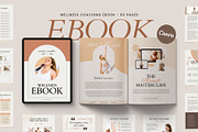 LINEA Wellness Ebook Template CANVA, a Templates & Theme by BoldNStudio (Thumbnail 1 of 14)