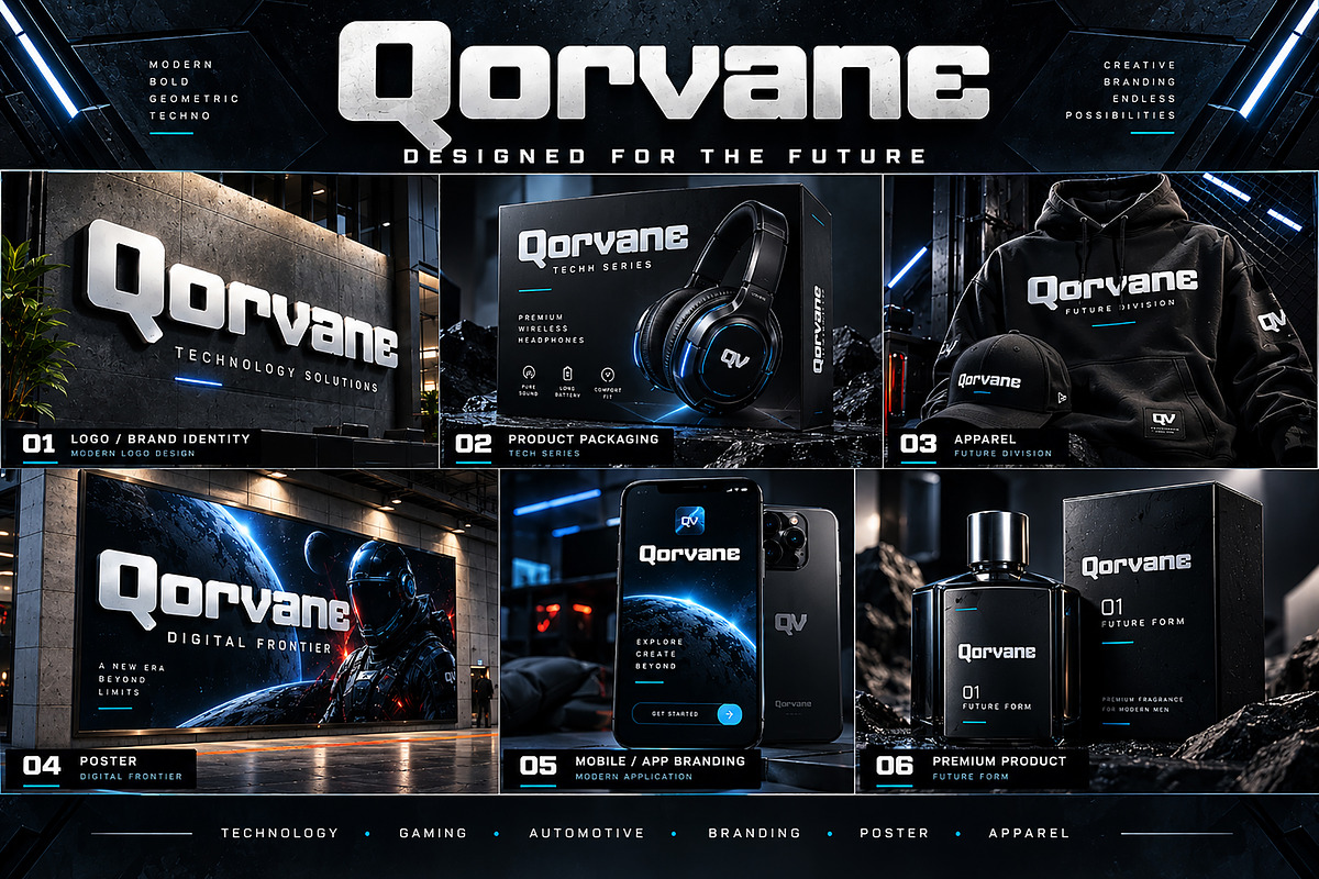 Qorvane, a Sans Serif Font by Wow Magic (Photo 2 of 5)