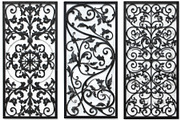 Decorative Floral Panel Silhouette, an Illustration by musafir_fashion (Thumbnail 21 of 21)