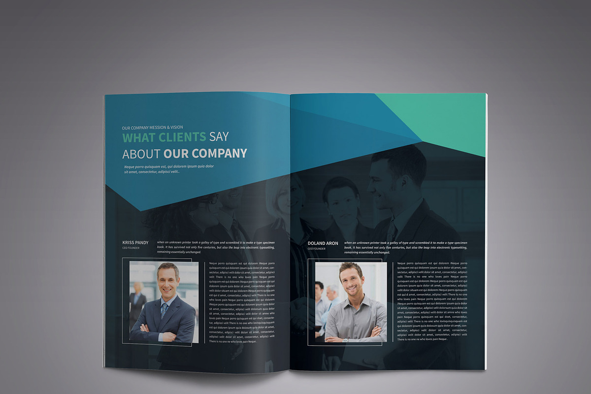 Corporate Business Brochure, a Brochure Template by New Lines (Photo 9 of 12)