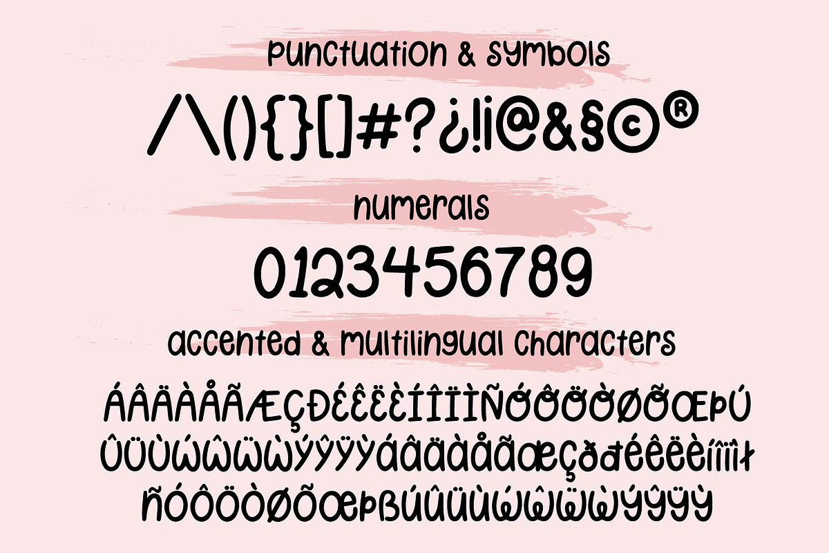 Cute Lipstick Playful Font, a Script Font by Kellie Jayne Studio (Photo 8 of 8)