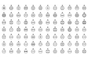 Festive Baubles Icons Pack, an Icon by Vector Portal (Thumbnail 5 of 5)