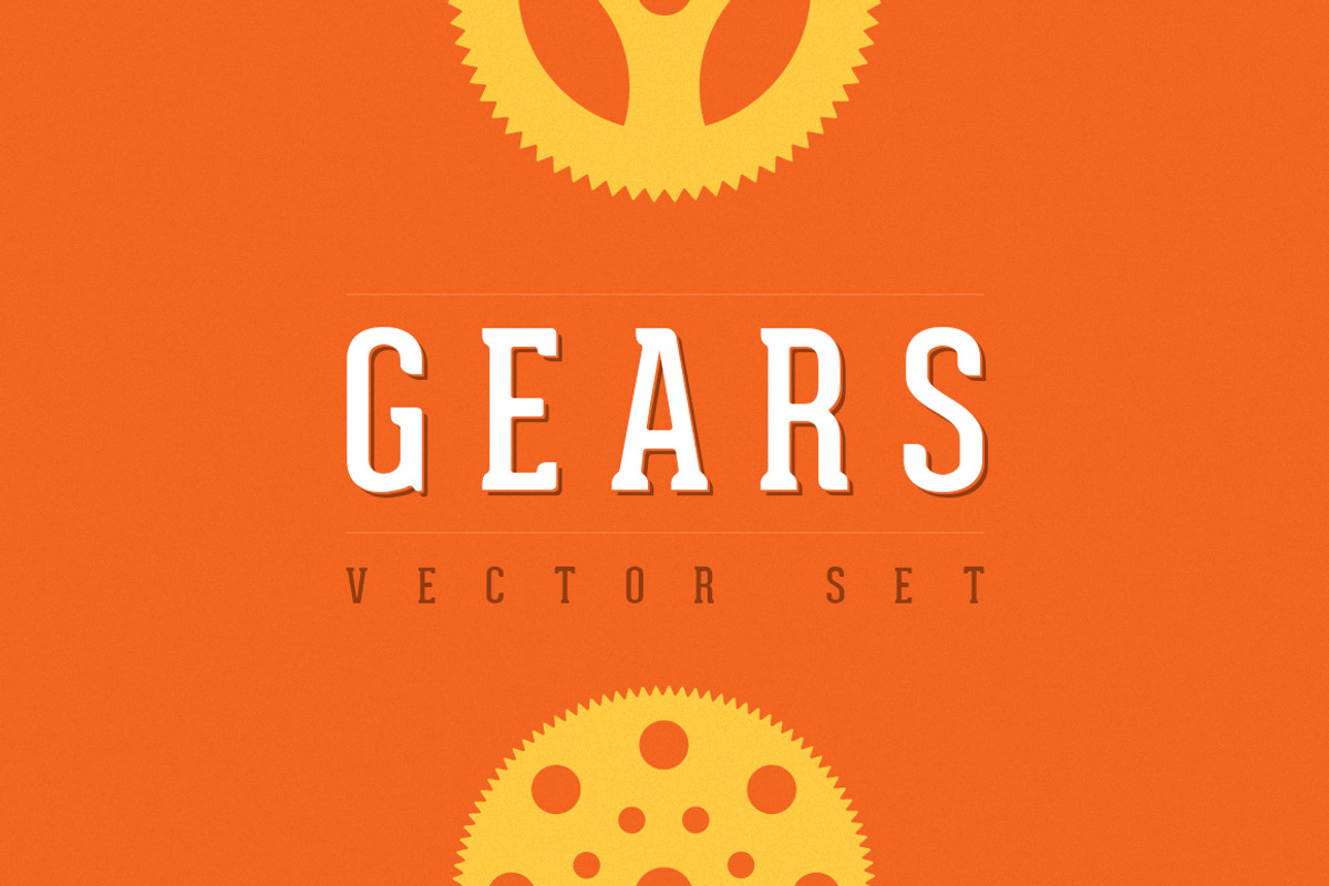 Gears - Vector Set