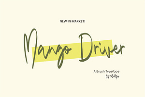 Mango Driver - Signature Brush