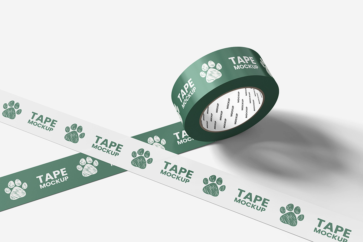Tape Mockup, a Product Mockup by MrLetters (Photo 3 of 5)