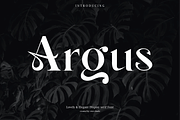Argus - Lovely & Elegant Serif Font, a Serif Font by Vroz Studio (Thumbnail 1 of 8)