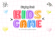 Hello Birthday - Display Font, a Font by KiddoGlyphs Studio (Thumbnail 2 of 5)