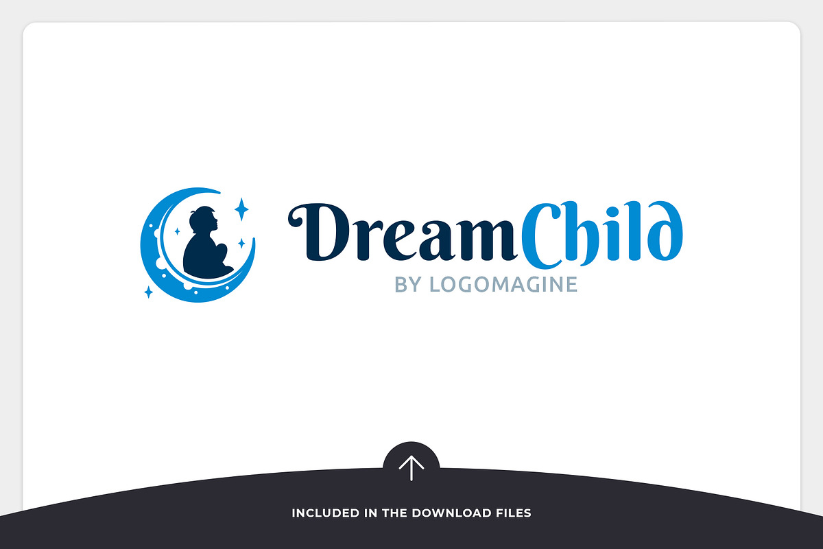 Dream Child - Boy Logo Template, a Branding & Logo Template by LOGOMAGINE (Photo 11 of 16)