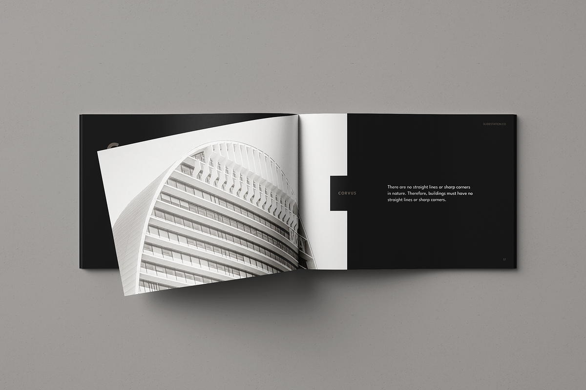 Corvus Brochure Template, a Brochure Template by SlideStation (Photo 7 of 11)