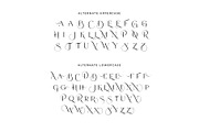 Mosseta Elegant Ligature Display, a Serif Font by RantautypeStudio (Thumbnail 14 of 15)