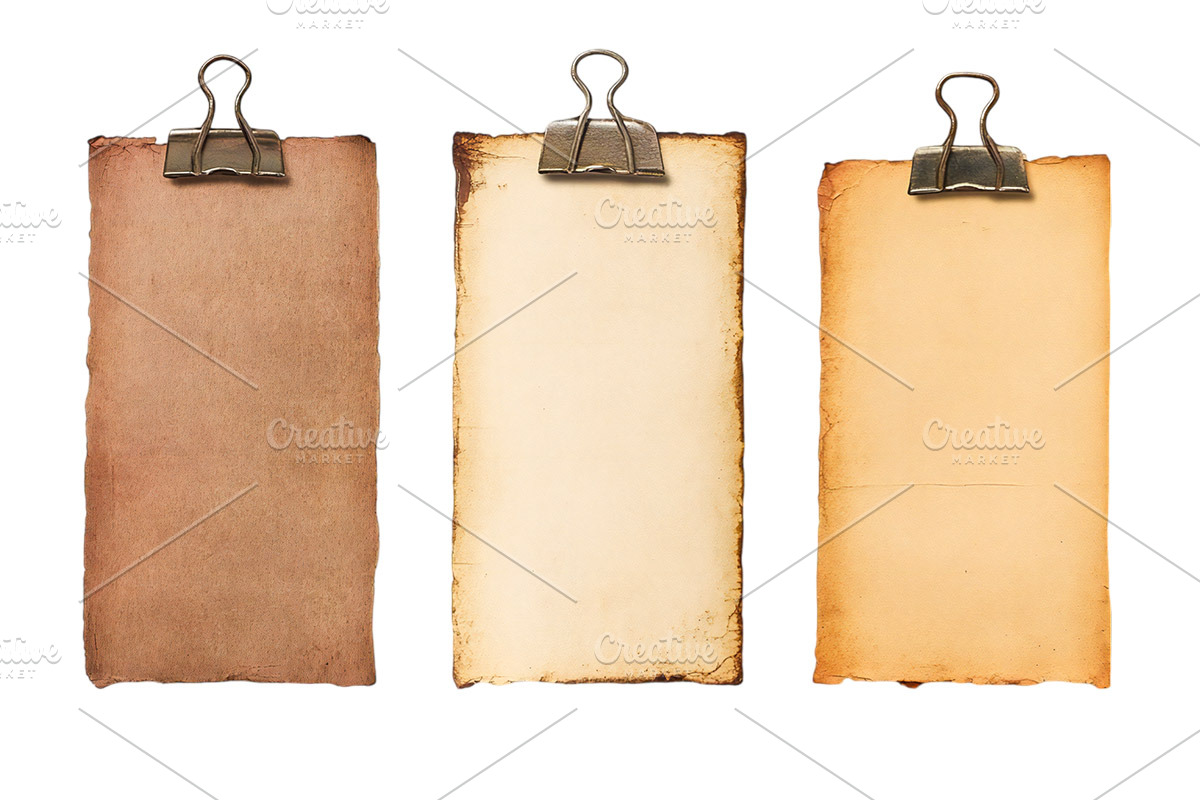 Aged Paper Sheets Png, a Templates & Theme by VetalStock