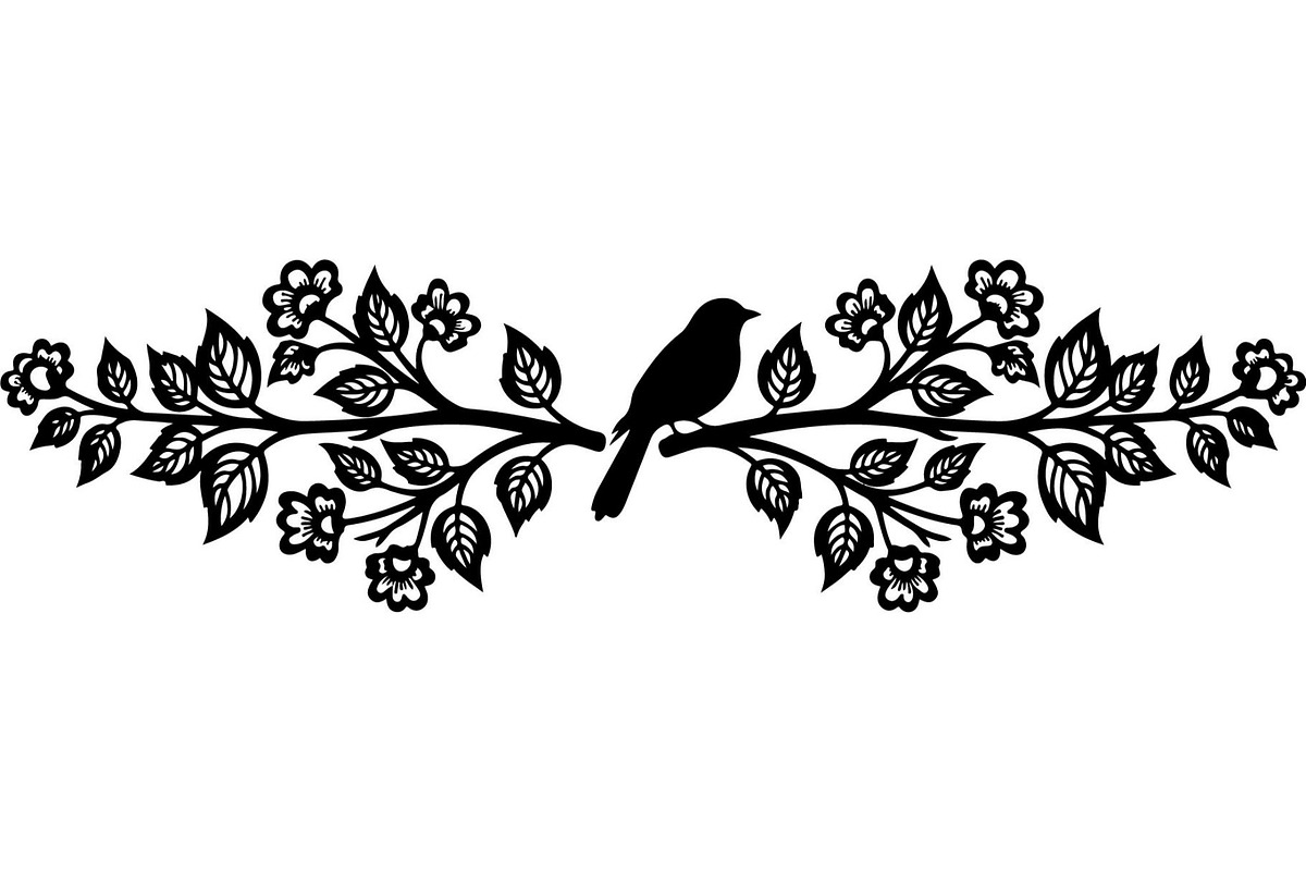 Birds on Branch Vector Collection, an Illustration by Designer_Momina (Photo 4 of 21)