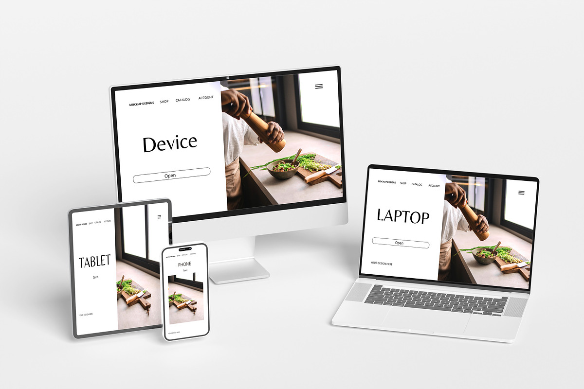 Multi Device Mockup, a Wearable Device Mockup by AnasStudio (Photo 3 of 7)