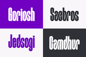 Rasedron - Modern Logo Font