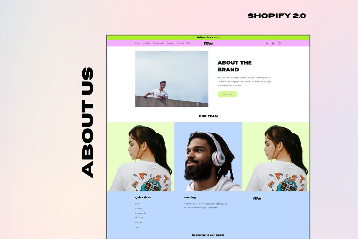 Print on Demand Shopify Theme POD preview 6