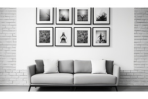 decor wall home background ai, a Background Photo by pikepicture