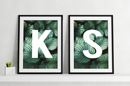 Double frame mockup