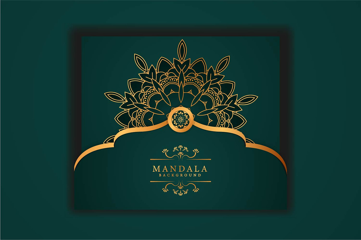 6 Luxury mandala background | SVG, a Decorative Illustration by vectorartificer (Photo 5 of 7)
