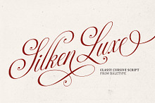 Silken Luxe - Classy Cursive Script