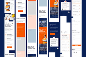 Builder - Construction Landing Page