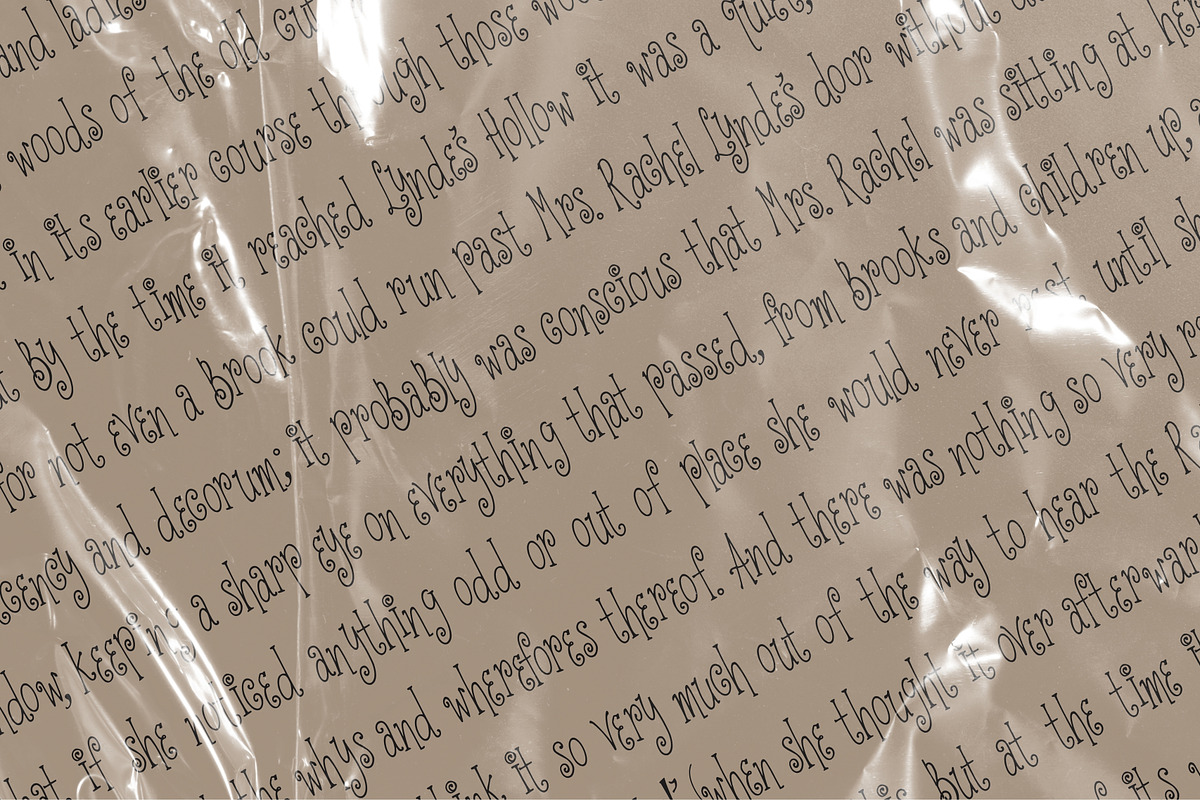 Drinks With Delphine Girly Display, a Handwritten Font by The October Creative (Photo 4 of 8)