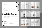 Whitepaper Brochure, a Brochure Template by ContestDesign (Thumbnail 1 of 4)