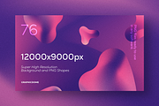 Grainy Gradient Mesh Collection, a Background Graphic by Graphicdome (Thumbnail 2 of 10)