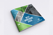 Square Bifold Brochure template, a Brochure Template by Alice_s (Thumbnail 1 of 4)