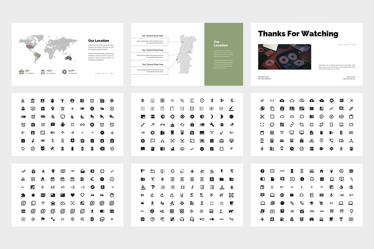 Tevia : Cyber Security Powerpoint, a Presentation Template by Punkl Camp (Photo 5 of 9)