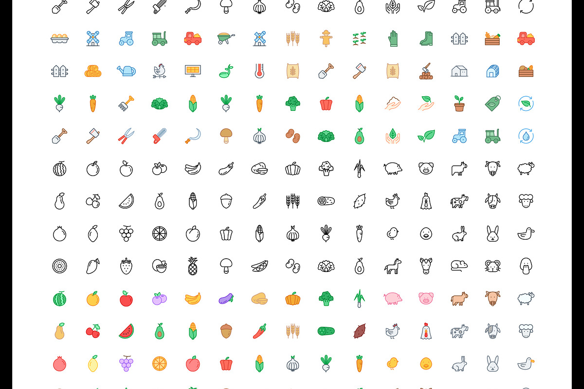 3000+ Mega Bundle line&color Icons, an Outline Icon by Design Present (Photo 3 of 19)