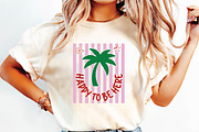 Palm Tree Sublimation Design PNG, a Work Illustration by DreamPrint404 (Thumbnail 2 of 6)
