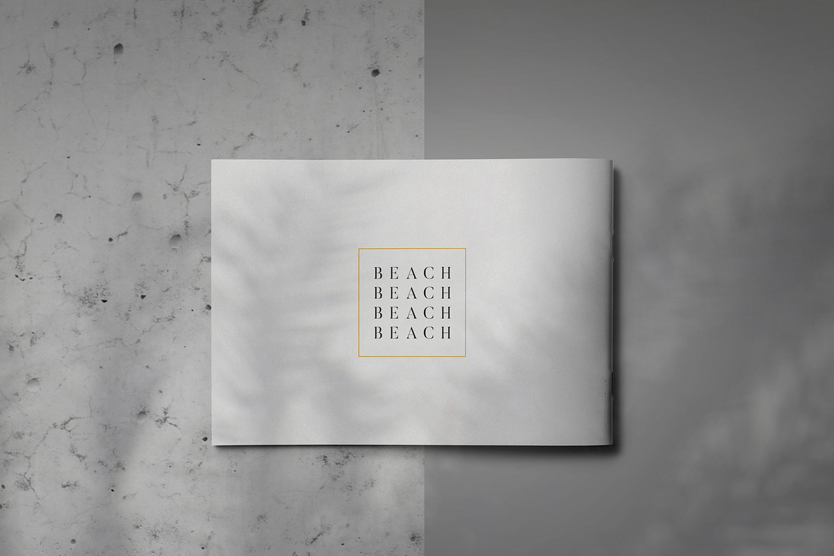 BEACH - Brochure Lookbook Template, a Brochure Template by Indotitas (Photo 9 of 9)