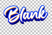 Blank PSD 3D Editable Text Effect, a Layer Style Add-On by TrueVector (Thumbnail 2 of 2)