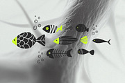 Fishes & Underwater Elements, an Object Graphic by Parisa-Artstudio (Thumbnail 3 of 5)