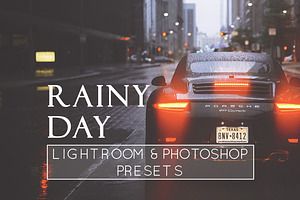 8 Rainy Day LR & PS Presets