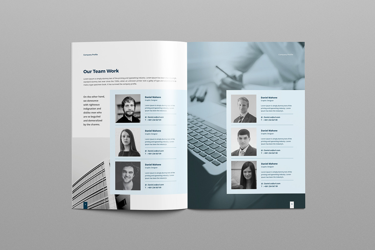 Corporate Brochure, a Brochure Template by Pro-Gh (Photo 5 of 9)