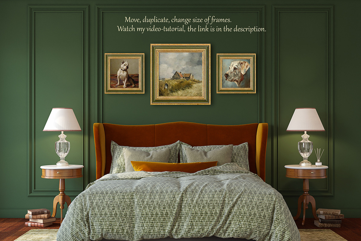 DARK ACADEMIA Frame Mockups, a Product Mockup by MyHomeMockups (Photo 6 of 11)