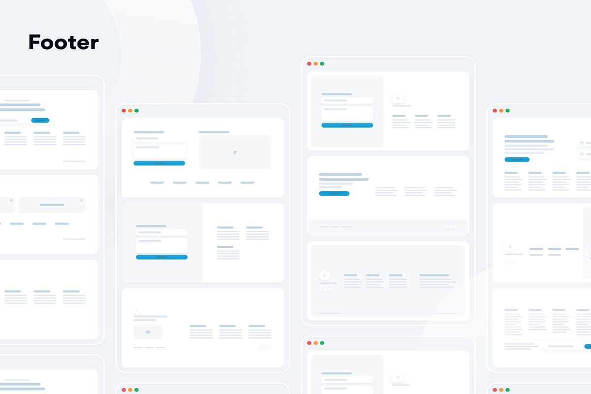 UXFlow Web Kit Design, an UI Kit Template by Creative Perspective (Photo 8 of 10)
