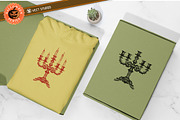 12 Candelabra Halloween Stamp Brush, a Brush Add-On by vectstudio (Thumbnail 9 of 10)