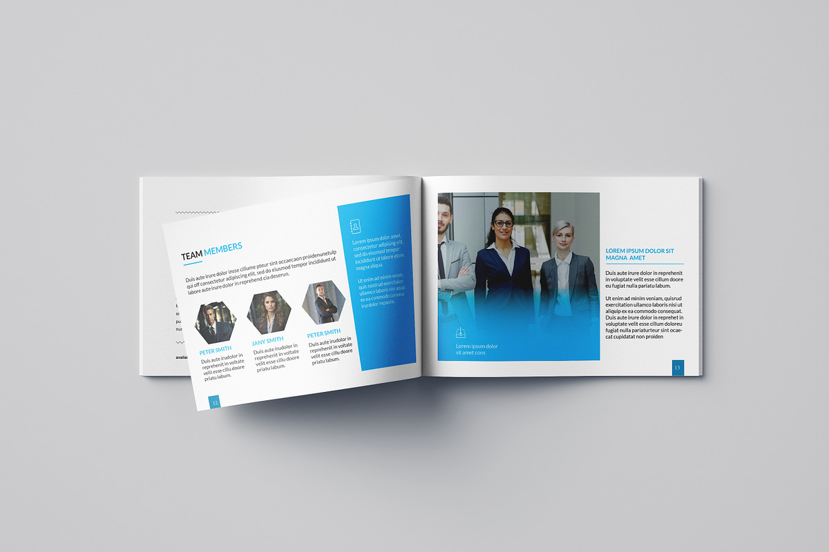Business Brochure Template, a Brochure Template by retrographix (Photo 6 of 9)