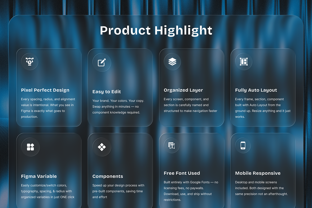 CRMHive - CRM SaaS Website UI Kit, a Landing Page Template by Brix Lab (Photo 2 of 13)