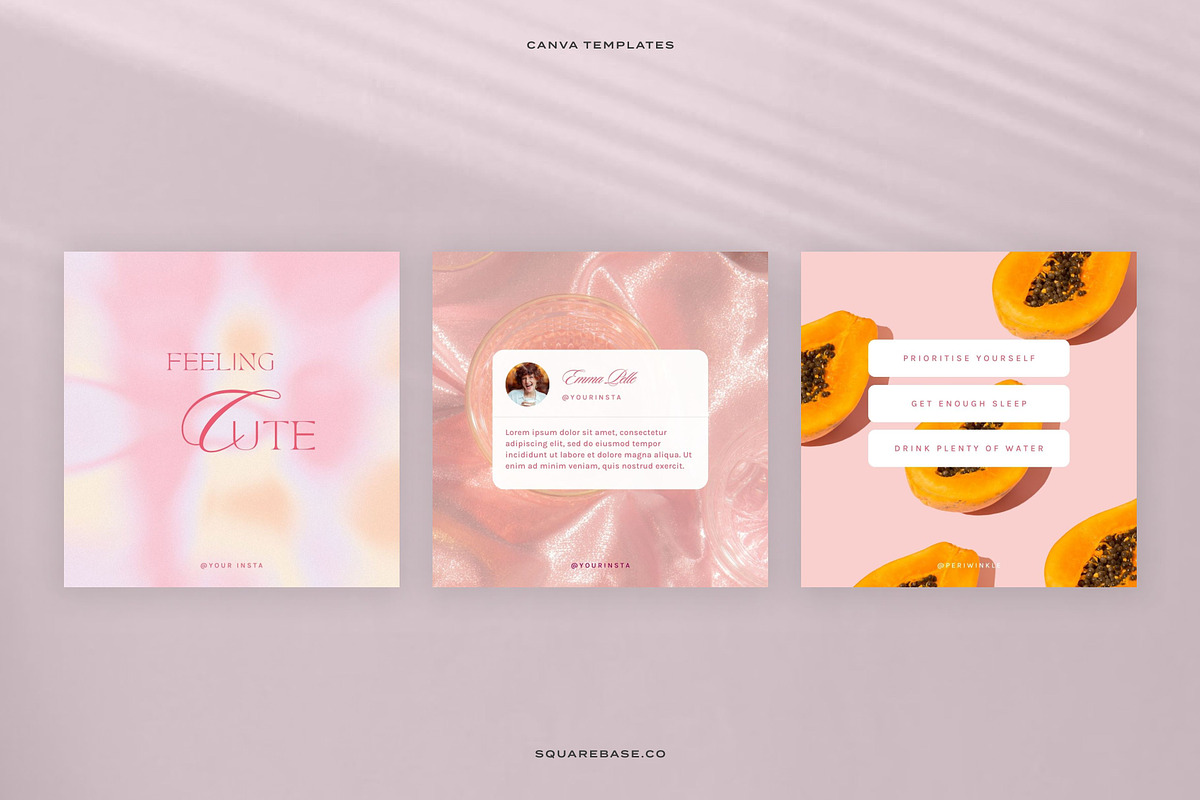 40 Barbiecore Instagram Templates, a Social Media Template by Squarebase Templates (Photo 3 of 4)